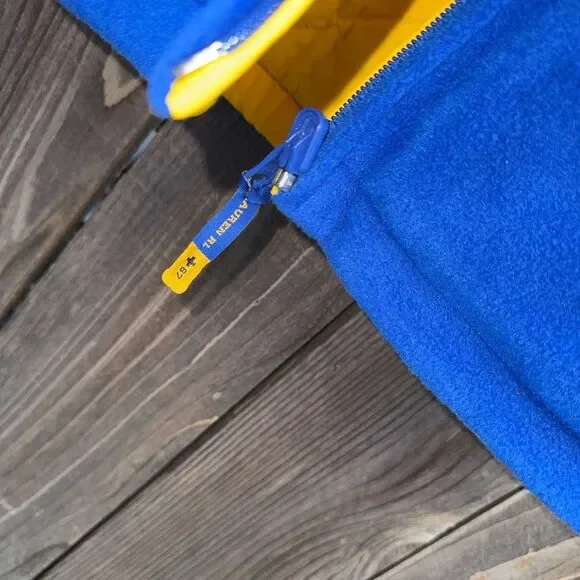 Lauren Ralph Lauren LRL X67 Reversible Vest Quilted/Fleece Zip Up Women's Size S - Picture 15 of 15